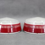 1970s Pair of Ceiling or Wall Light, Czechoslovakia