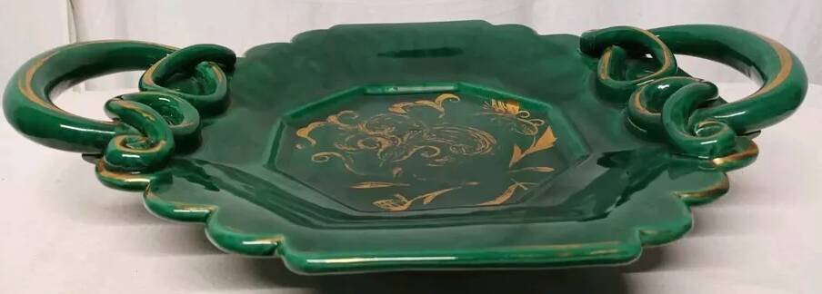 Fruit bowl signed L. Bros Vintage