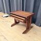 Set of three teak tables, Denmark, 1960s
