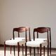 Set of 4 Scandinavian rosewood chairs – Otto Møller style | Vintage