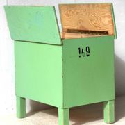 Table industrielle vintage, années 1960