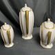 Art Deco, 9-piece Limoges porcelain coffee service circa 1930