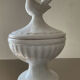 Vintage glazed ceramic candy box