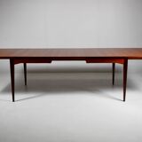 Large teak dining table. 1960s.
