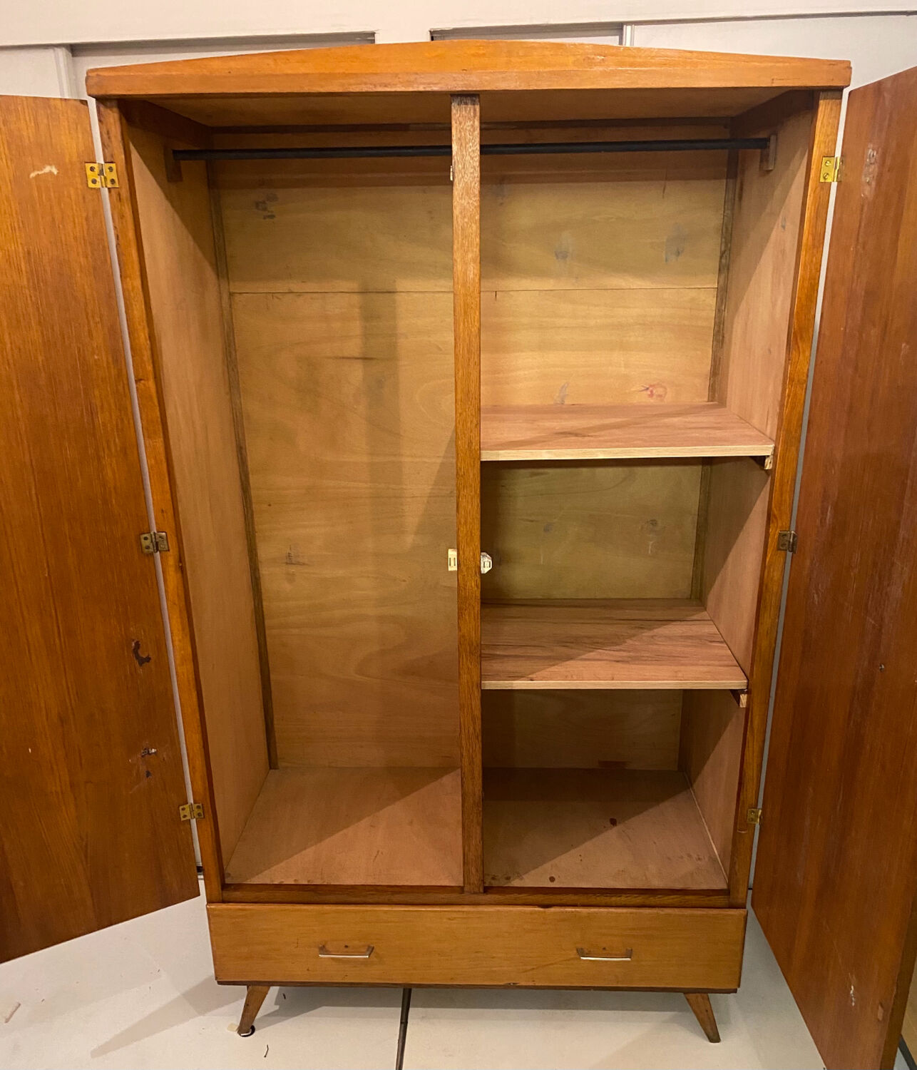 Vintage feet compass cabinet
