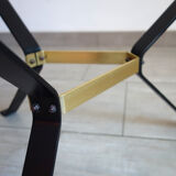 Vintage coffee table geometric decorations