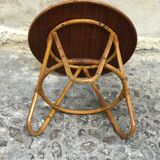 Rattan table 1950