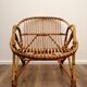 Tub rattan armchair