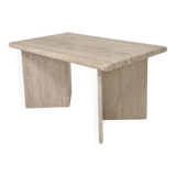 Rectangle Travertine Coffee or Side Table, Italy 1980s