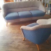 Sofa Danish 50s with his wheelchair