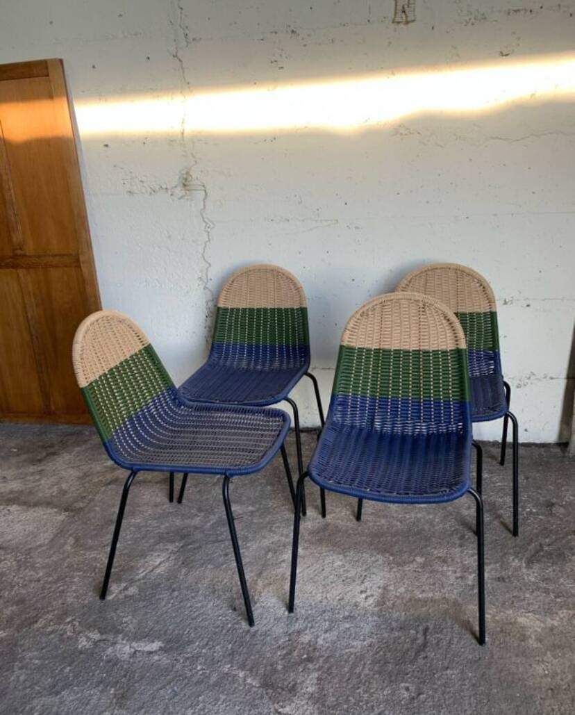 4 garden chairs