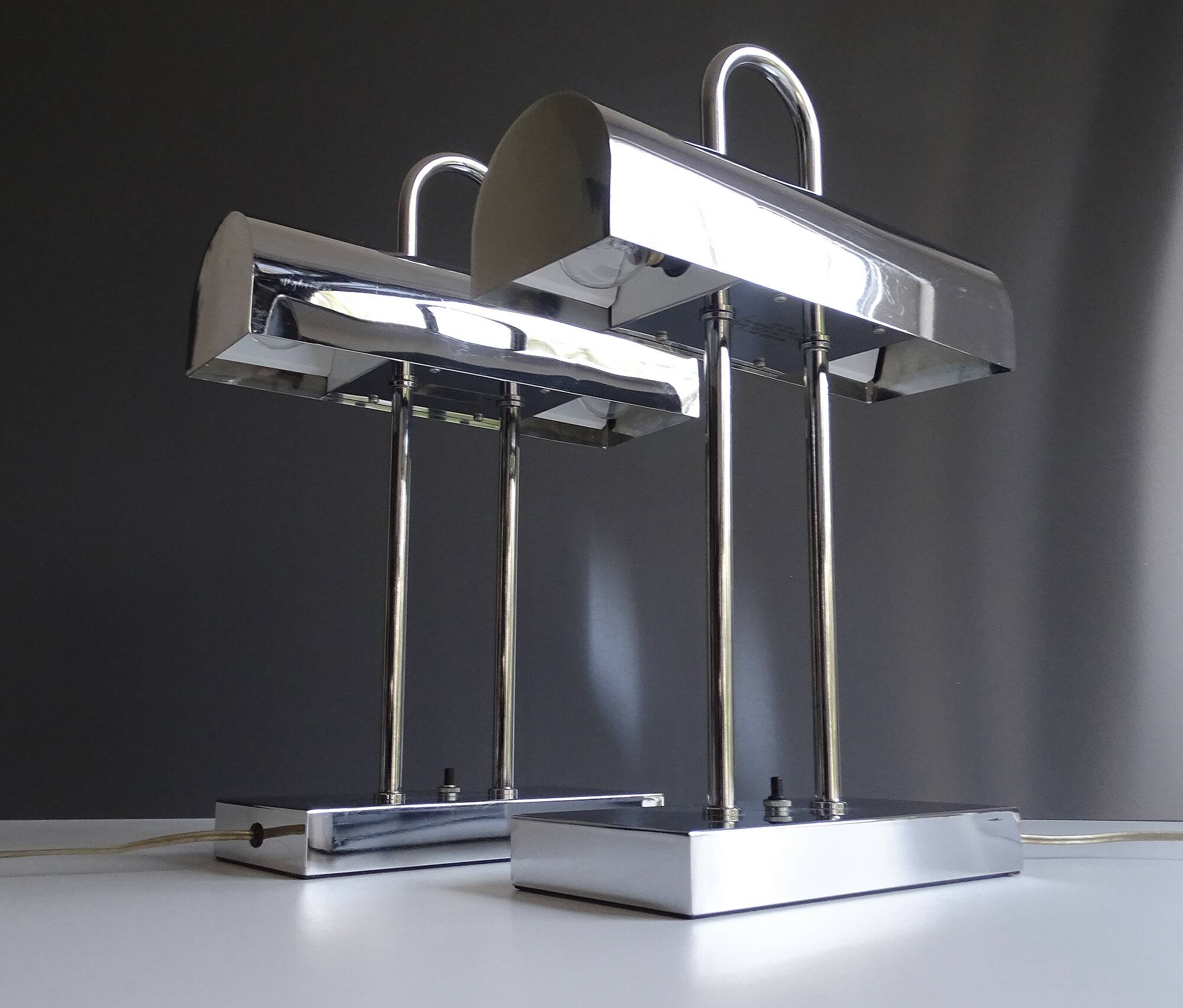 Pair of Vintage Yamada Shomei Lamps