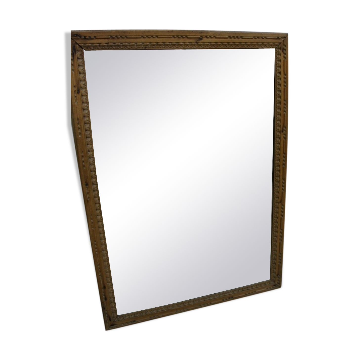 Carved wooden mirror -18th