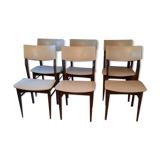6 Scandinavian style chairs