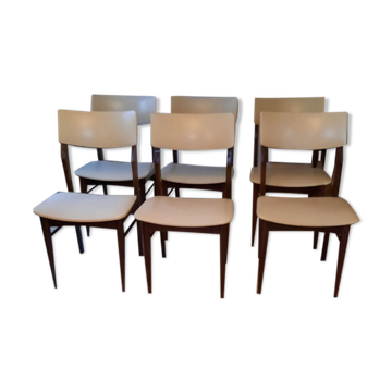 6 chaises style scandinave