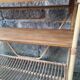 Rattan shelf