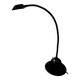 Lampe articulée en métal noir. Années 80