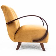 Pair of art deco armchairs, designed by J.Halabala, Czech Republic, 1930s, after renovation