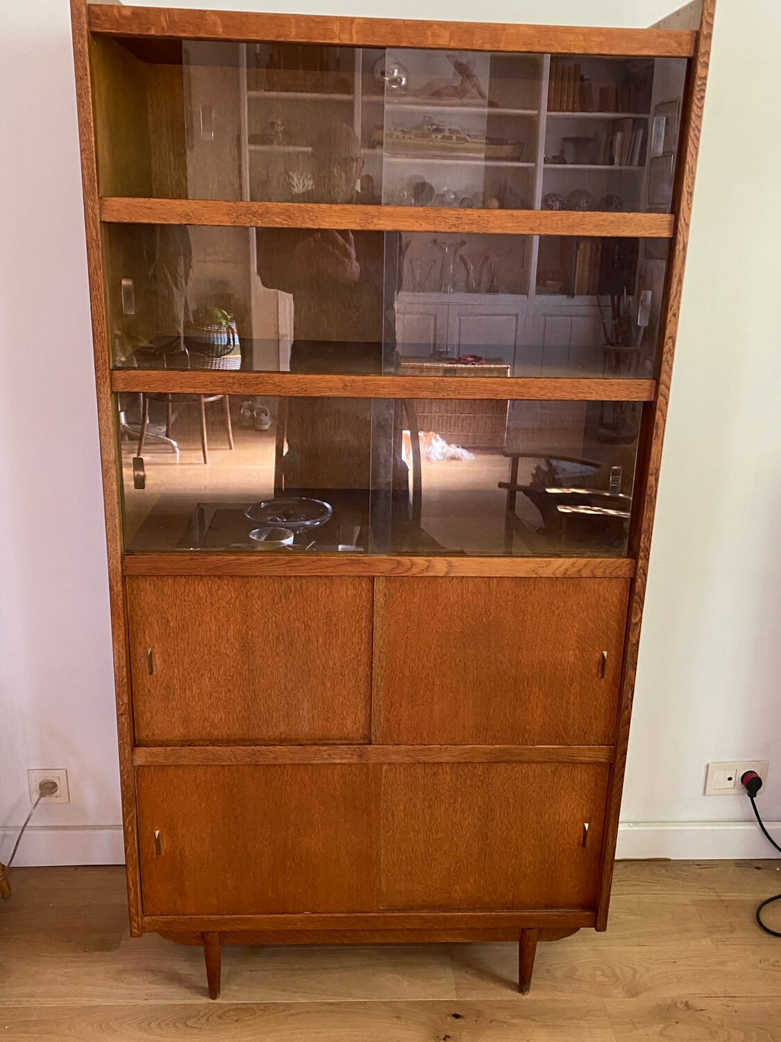 Vintage display cabinet