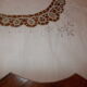 Nappe brodée vintage 250 x 170 et 12 serviettes