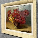 Lucy Jung Roche: still life painting with flowers