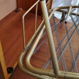 Fold bed in a 60's cabinet