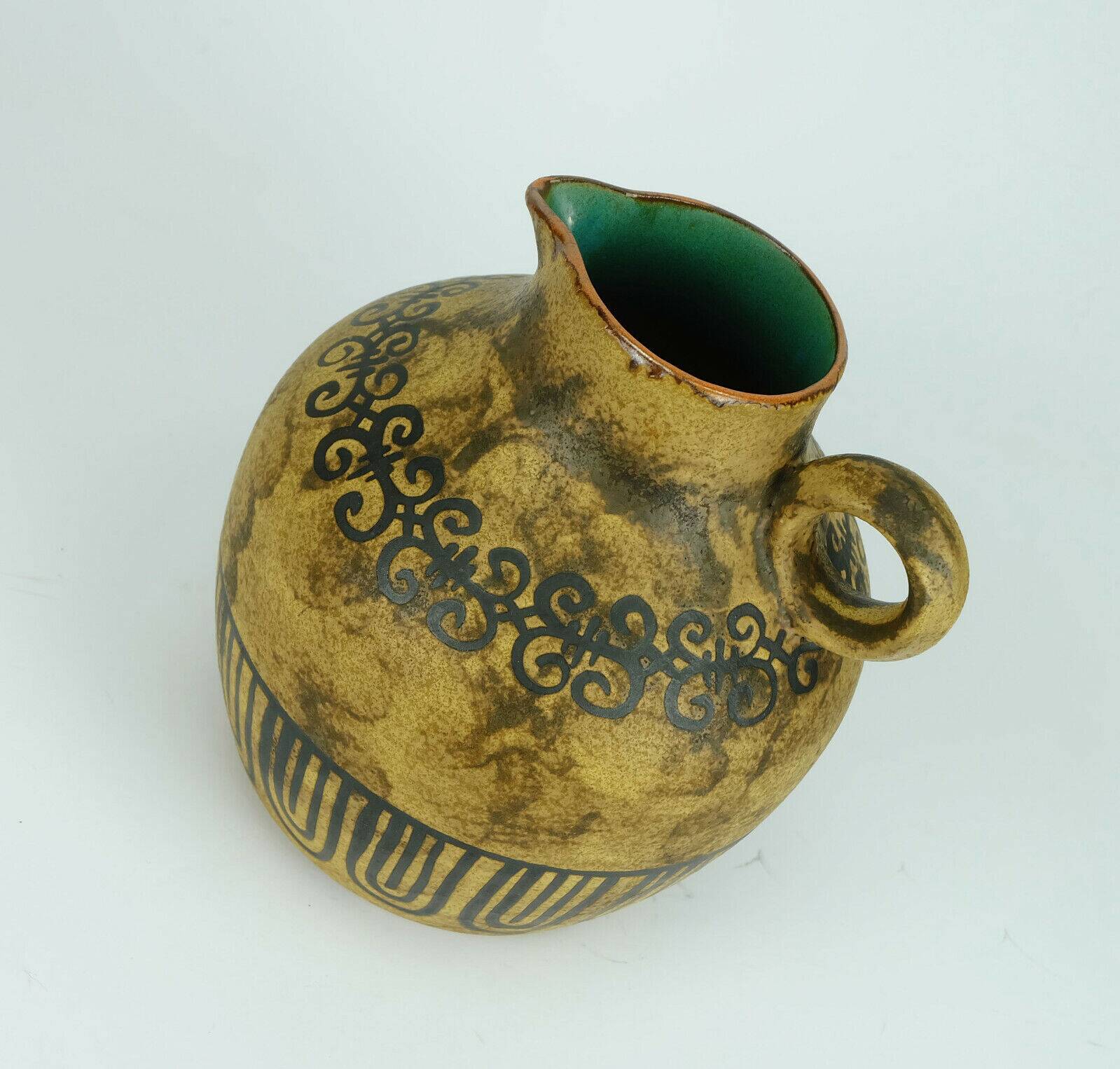 Ceramano vase decor etrusca hanns welling mid century 1950s 60s