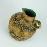 ceramano VASE décor étrusca hanns welling milieu du siècle années 1950 années 60