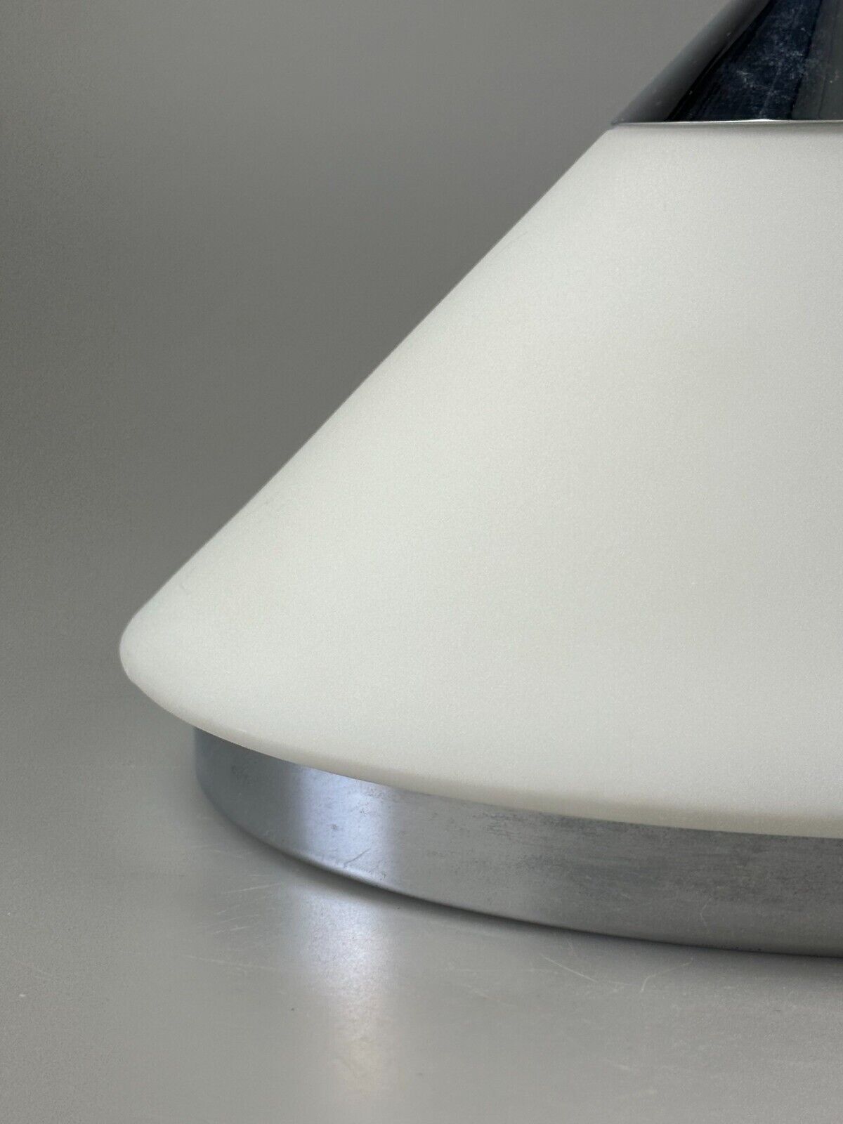 60s 70s ceiling lamp or wall lamp by Limburg Leuchten Germany glass chrome