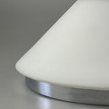 60s 70s ceiling lamp or wall lamp by Limburg Leuchten Germany glass chrome