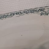 Set of 6 hollow plates terre de fer St-Amand