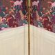 Lampadaire Américain verre et métal 200 cm design 1950.