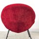 Chaises longues rouges par Fritz Neth pour Correcta, années 1950, ensemble de 2