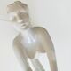Ceramic naked dancer lamp