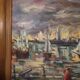 Tableau marine la Rochelle signé