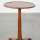 Round antique English side/wine table from the mid-19th century
