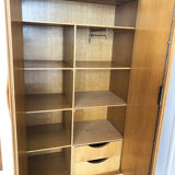 Vintage rattan cabinet, 1960