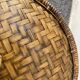 Basket with lided bamboo from Asia
