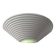 Vintage white lacquered metal and glass wall light, Denmark 1970s