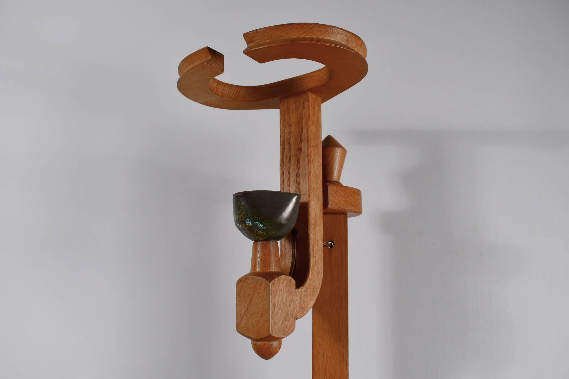 Guillerme et Chambron bar with standing lamp by Votre Maison.