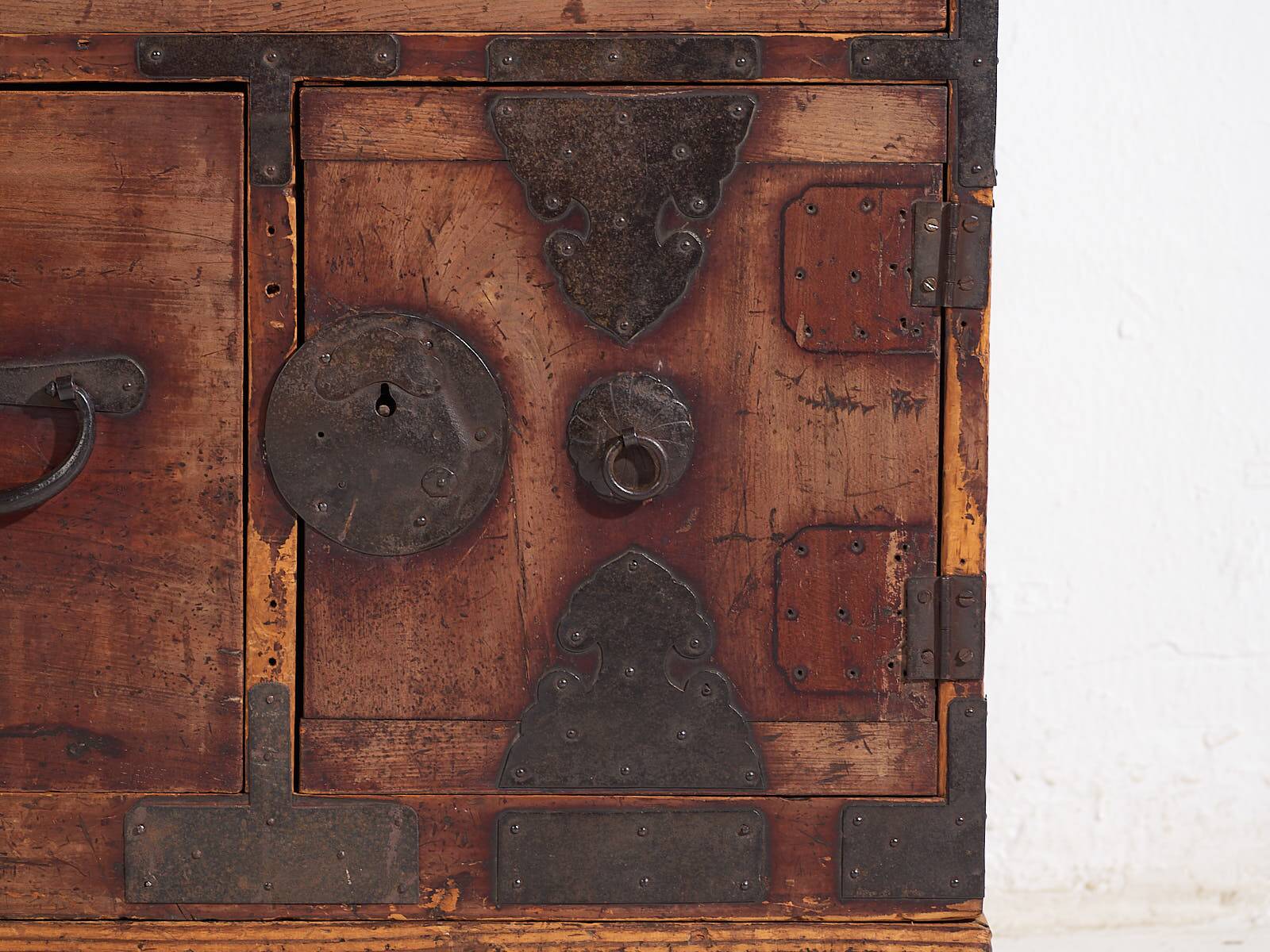 Antique Japanese tansu – Meiji/Taishō period (c.1868-1926) #100