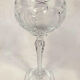 Cut crystal service, decanter, wine glasses and water glasses