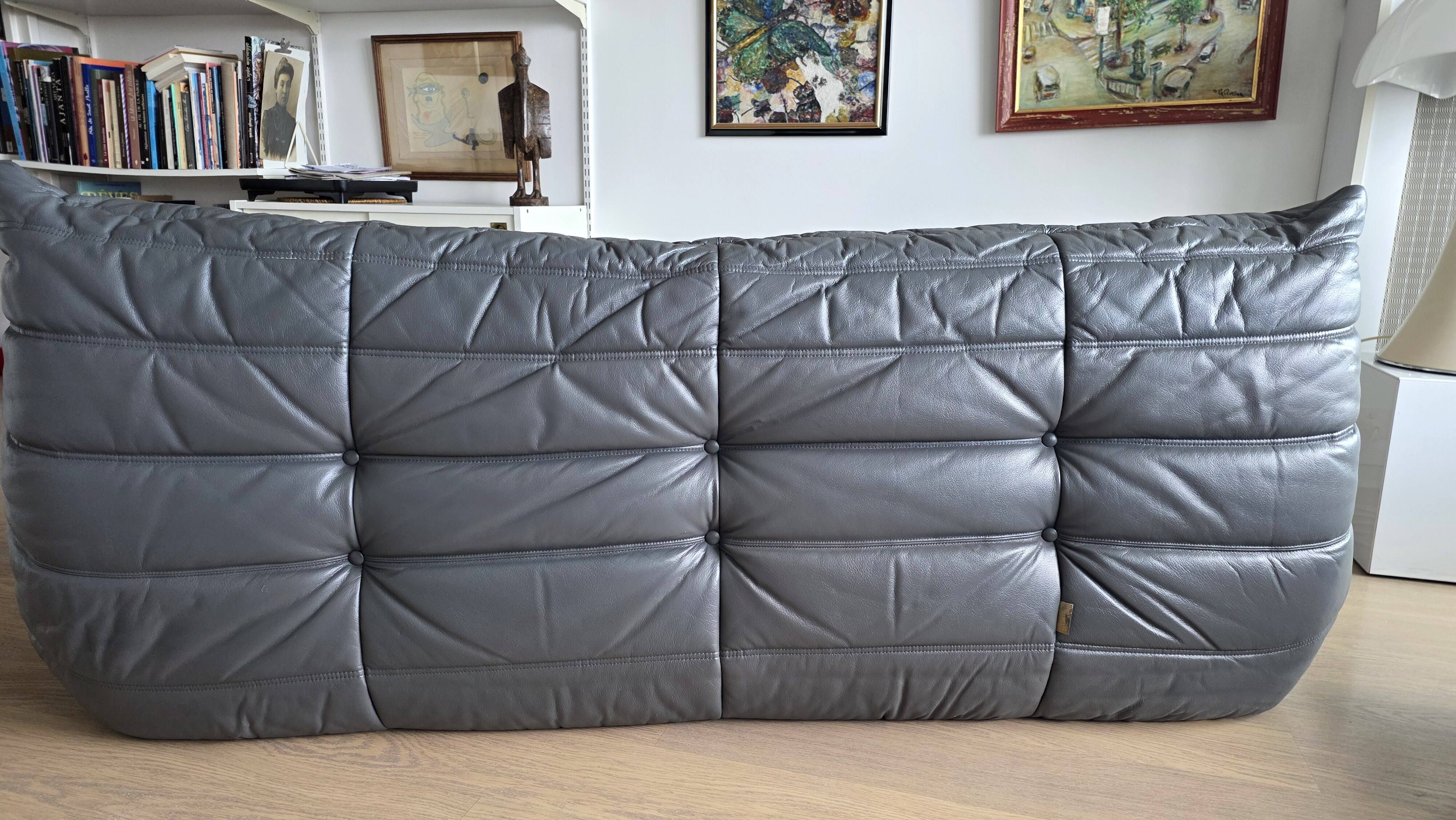 Vintage original Togo leather set – Ligne Roset with tags