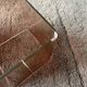 Set of 3 nesting coffee tables in smoked glass – 1970s design