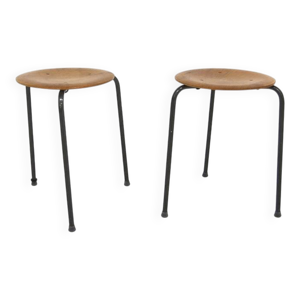 Set de 2 tabourets en