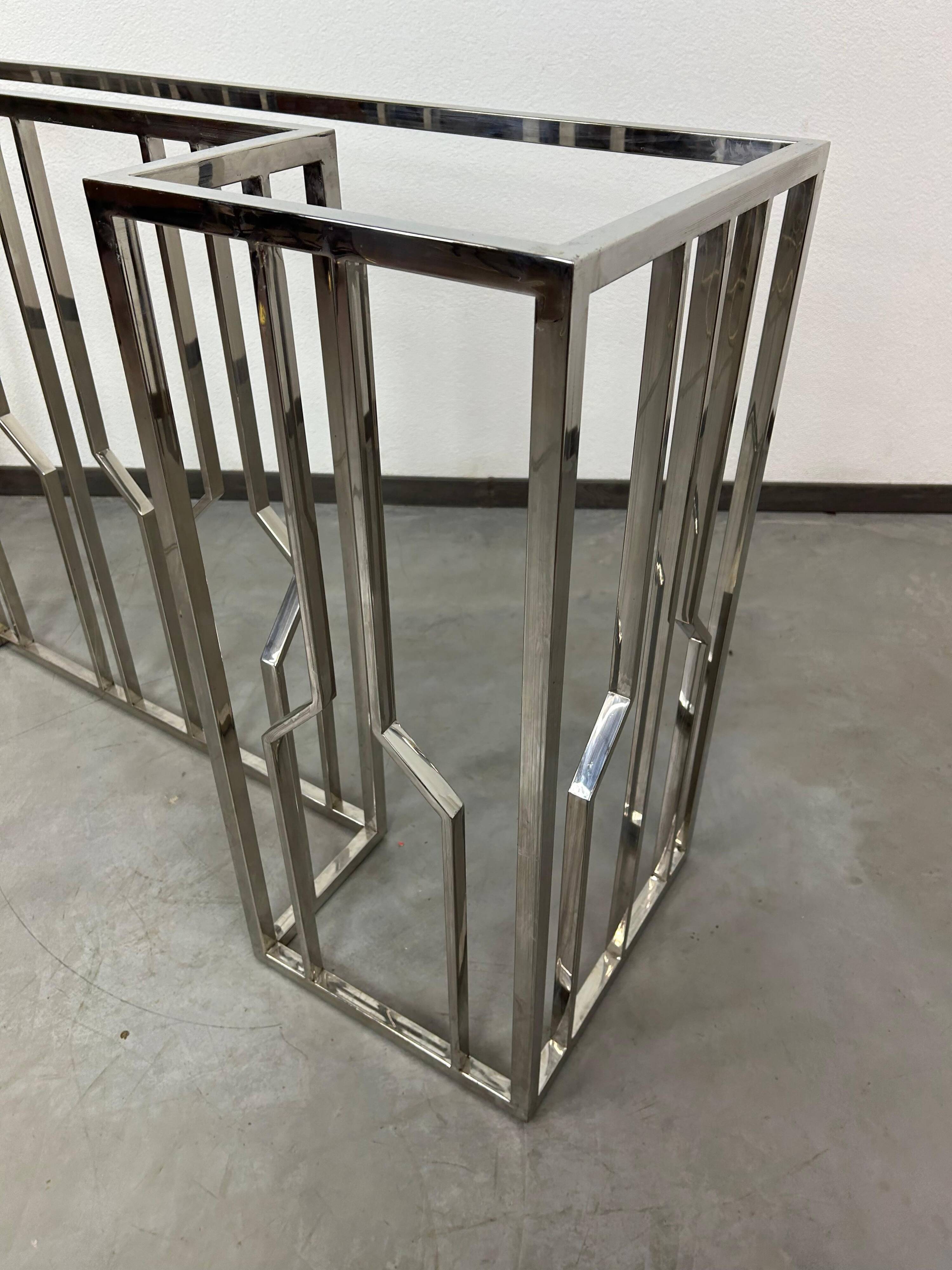 Table console design milieu du siècle