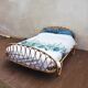 Rattan bed 2 people
