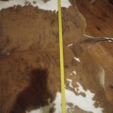 Vintage cowhide carpet