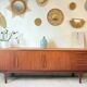 Vintage teak enfilade from the 1960s.