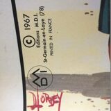 Ancient pedagogical poster "the carnival"